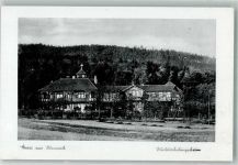 07381 O6840 Pößneck Foto AK Pension Walderholungsheim