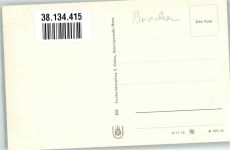 Brockenhexen-Puppe auf Besenstiel reitend Hexe Foto AK