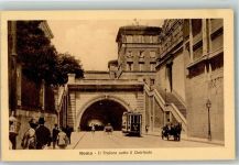 00100 Roma Rom Foto AK Straßenbahn Il Traoro sotto il Quritnale