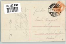 Kleines Kind im Vaterländischen Hilfsdienst WK I Amag 61981/2 Postbote 1917