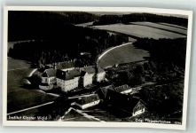 88639 W7794 Wald , Hohenz Foto AK Fliegeraufnahme Institut Kloster