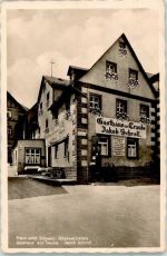 91327 W8556 Gößweinstein 1938 Gebrauchsspuren Gasthaus zur Traube