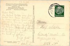 91327 W8556 Gößweinstein 1938 Gebrauchsspuren Gasthaus zur Traube