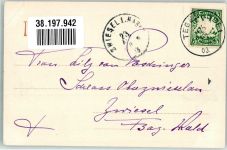 83700 W8183 Rottach-Egern 1903 - Adelskorrespondenz