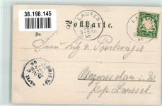 83410 W8229 Laufen , Salzach 1898 Gebrauchsspuren Abtsdorfer Seebad