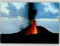 Fuencaliente de la Palma Eruption des Volcan de Teneguia Vulkan Foto AK