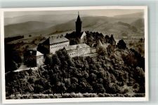 07768 O6901 Seitenroda 1940 Foto AK Fliegeraufnahme der Leuchtenburg