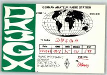 W4800 Bielefeld DK3GX Hans Schmidt Goethestraße 19 Qsl-Karte