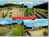 57392 W5948 Schmallenberg Foto AK Sommer Rodelbahn Skilift Spielplatz Hochsauerland