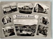 64385 W6101 Reichelsheim Odenwald Foto AK Schloss Burg Reichenberg Auto