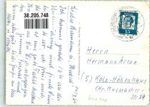 64385 W6101 Reichelsheim Odenwald Foto AK Schloss Burg Reichenberg Auto