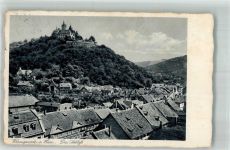 38855 O3700 Wernigerode 1941 Foto AK Panorama des Ortes mit Schloss Wernigerode