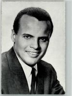 Portrait von Harry Belafonte Rock / Pop Foto AK