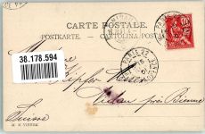 Paris Haarmode Frau Vienne 1901