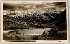 82481 W8102 Mittenwald Foto AK Ferchensee 1059 m Karwendel