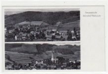 Wehrsdorf mit Blick auf die Kirche und Teilansicht ungelaufen Gute Erhaltung.