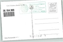Wildkogelhaus Foto AK Hüttenstempel