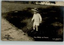 Foto G. Berger Adel Prinz Wilhelm Foto AK