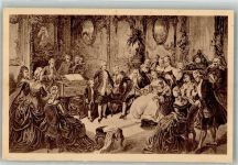 Der Komponist am Hofe der Kaiserin Maria Theresia Mozart, W. A. Künstlerkarte
