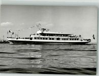 MS Motorschiff Zürich der SBB-Bodenseeschiffahrt Marineschiffspost Bodenseeschiff Foto AK