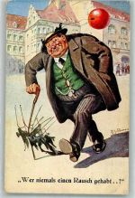 Humor A.S.M. Nr. 1358 Schlemo, E. Gebrauchsspuren