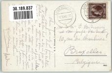 Luxembourg Luxemburg 1946 Foto AK LKW Straßenbahn Avenue de la Liberté