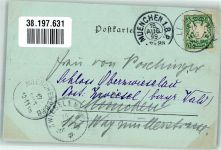 83661 W8172 Lenggries 1899 - Adelskorrespondenz