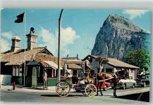 Gibraltar 1978 Gebrauchsspuren Grenze