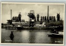 1971 IJmuiden 1933 Foto AK Hafen Fabrik