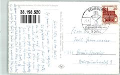 32816 W4938 Schieder - Bundesbahn-Kurheim Schloss
