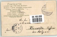 Brief Schwalbe 1903 Prägedruck
