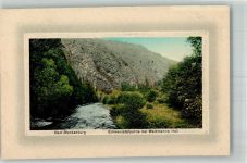 07422 O6823 Bad Blankenburg Prägedruck Schwarzatal Waidmanns Heil