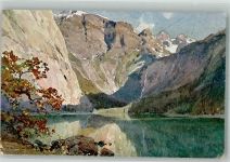 Obersee Compton, E. H. 1910 Künstlerkarte