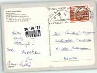6632 Ehrwald 1986 Foto AK Gasthaus Grüner Baum