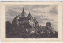 Wernigerode, Kupfer - Radierung. Schloss ungelaufen Gute Erhaltung.
