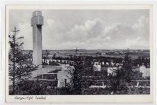Hürtgen, Eifel mit Friedhof ungelaufen Gute Erhaltung.