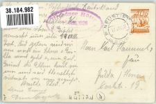 Dresdner Hütte 1928 Foto AK Hüttenstempel
