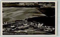 88239 W7988 Wangen im Allgäu Foto AK Fliegeraufnahme des Sanatorium Kinderheilstätte