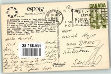Montreal Foto AK Ausstellung expo67