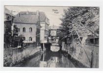 Stade mit Fleet gelaufen, 1910. Gute Erhaltung.