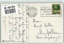 sign. Lenz Max Ein Leben E. A. Seemann Nr. 190 Tanz 1923 Künstlerkarte