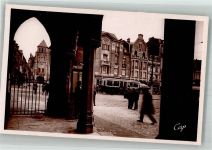 51120 Saint-Quentin-le-Verger Foto AK Straßenbahn Rathaus
