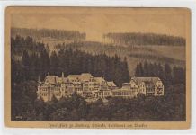Luftkurort Schierke am Brocken mit Hotel Fürst zu Stolberg gelaufen. Marke entfernt. Rückseite leicht stockfleckig.