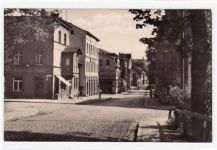 Sangerhausen mit Partie am Kaffee Kolditz ungelaufen Gute Erhaltung.