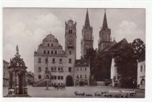 Oschatz mit Neumarkt gelaufen von 1930. Gute Erhaltung.