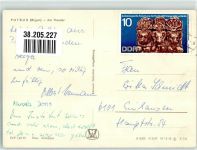 18581 O2353 Putbus Gebrauchsspuren Am Theater Rügen Auto