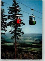 38700 W3389 Braunlage Foto AK Wurmberg Seilbahn