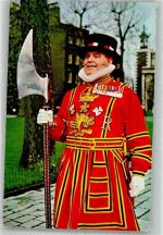London Foto AK Uniform Yeoman Warder at the Tower