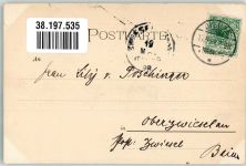 82488 W8107 Ettal 1898 - Adelskorrespondenz Schloss Linderhof