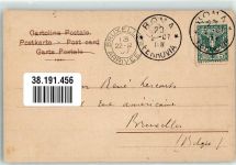 00100 Roma Rom 1907 Foto AK Isola Tiberina